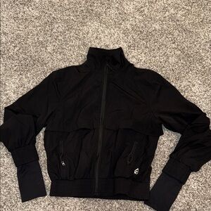 PTULA Black Zip-Up Jacket